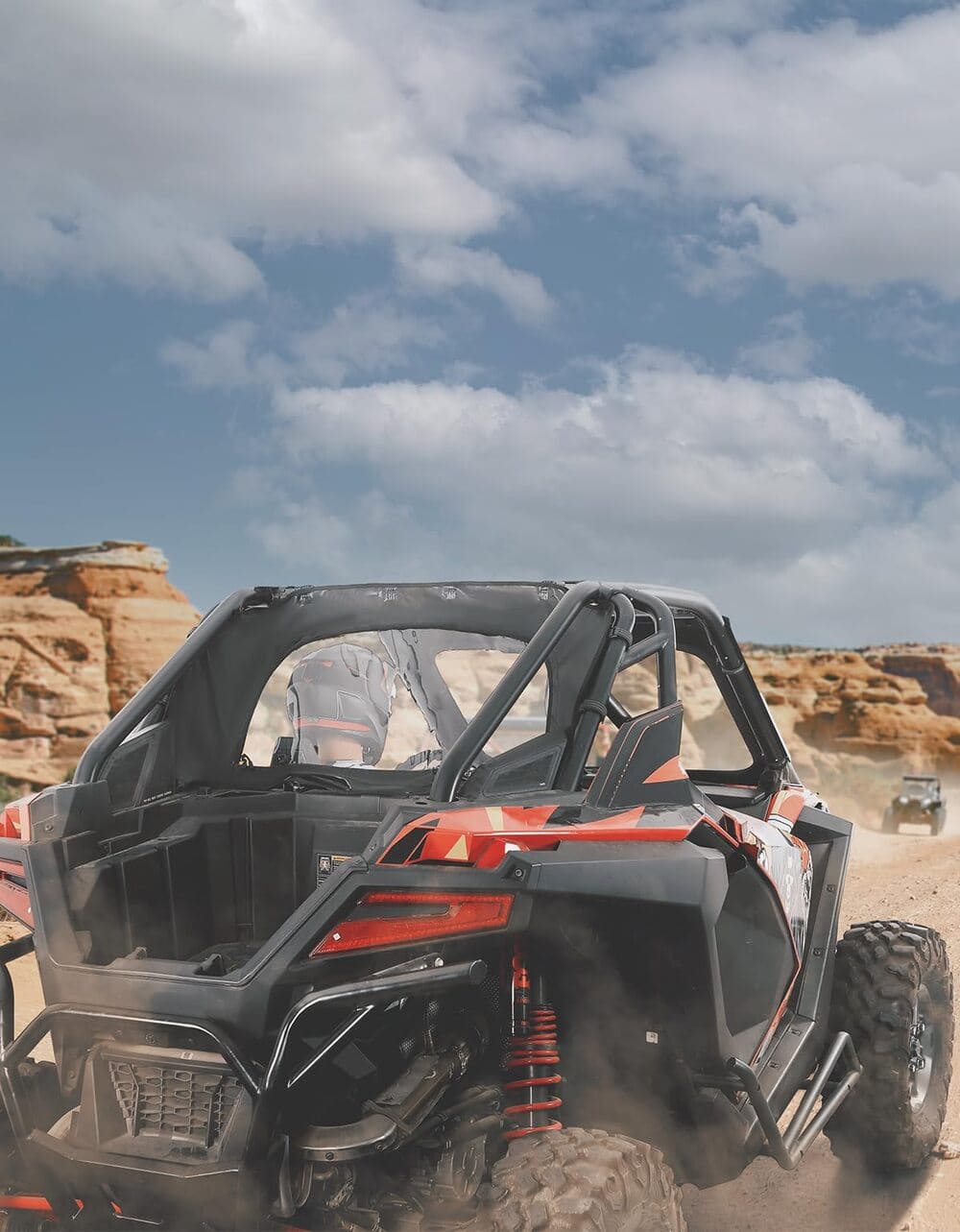 Kemimoto Polaris RZR Pro XP UTV Soft Rear Windshield