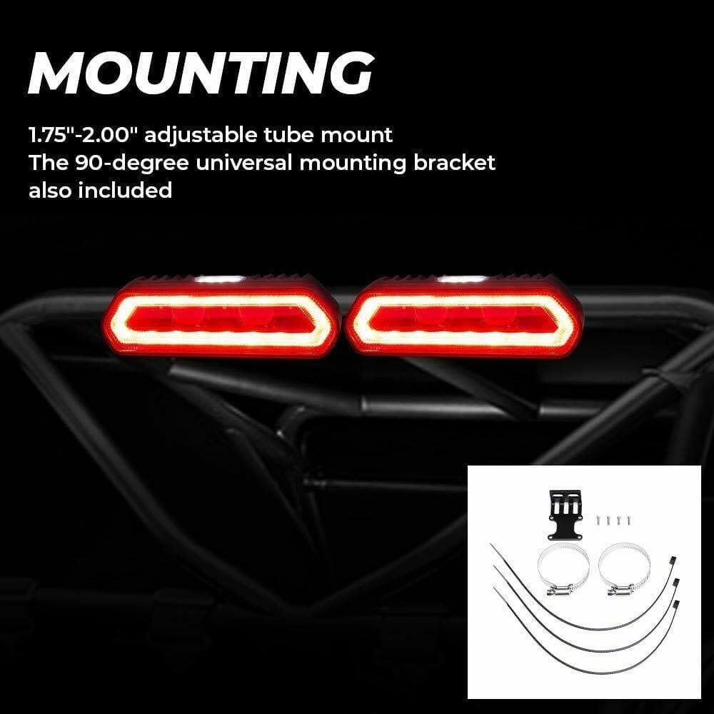 Kemimoto Polaris RZR/ Ranger Universal Roll Bar Tail Light
