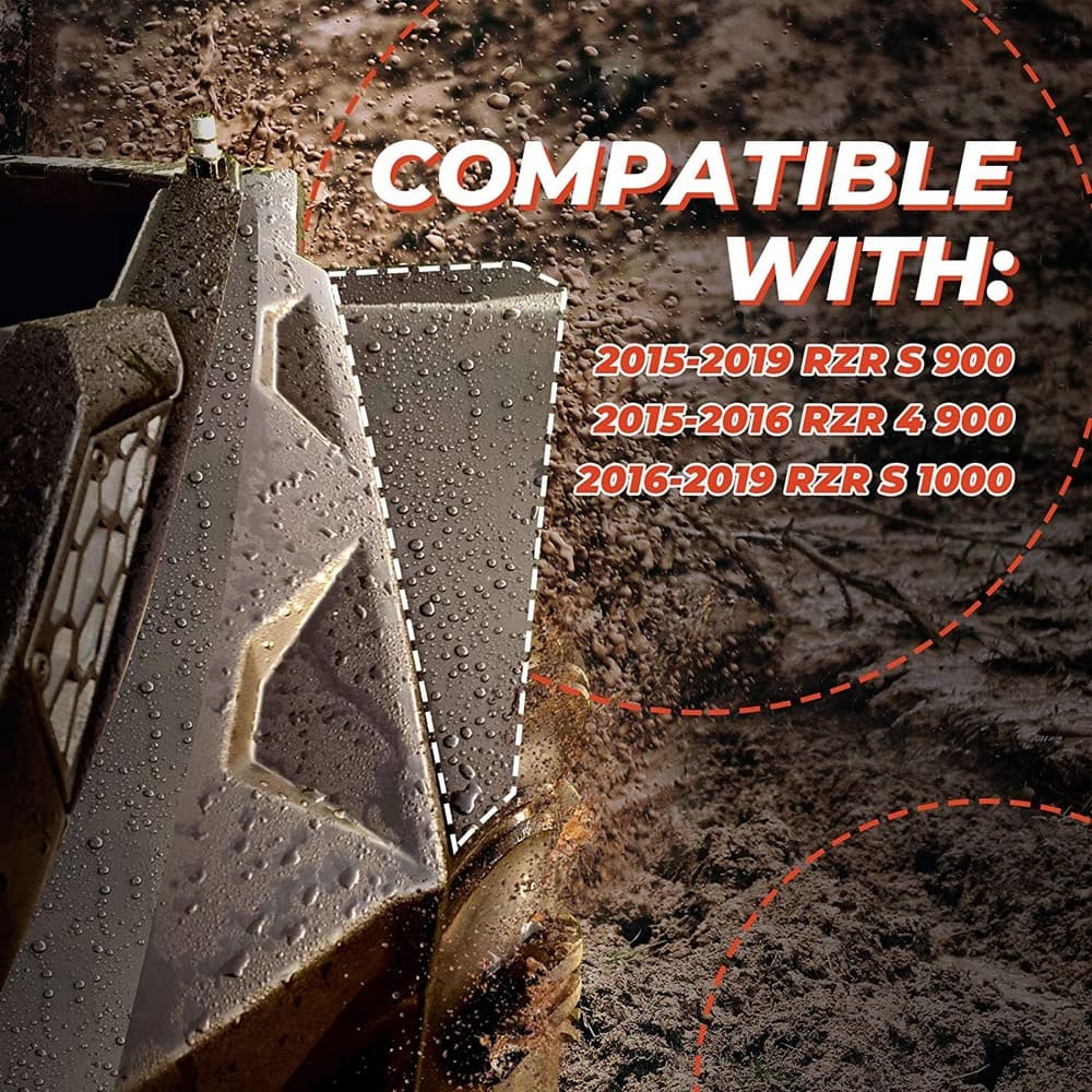 Kemimoto Polaris RZR S 1000 Extended Fender Flares