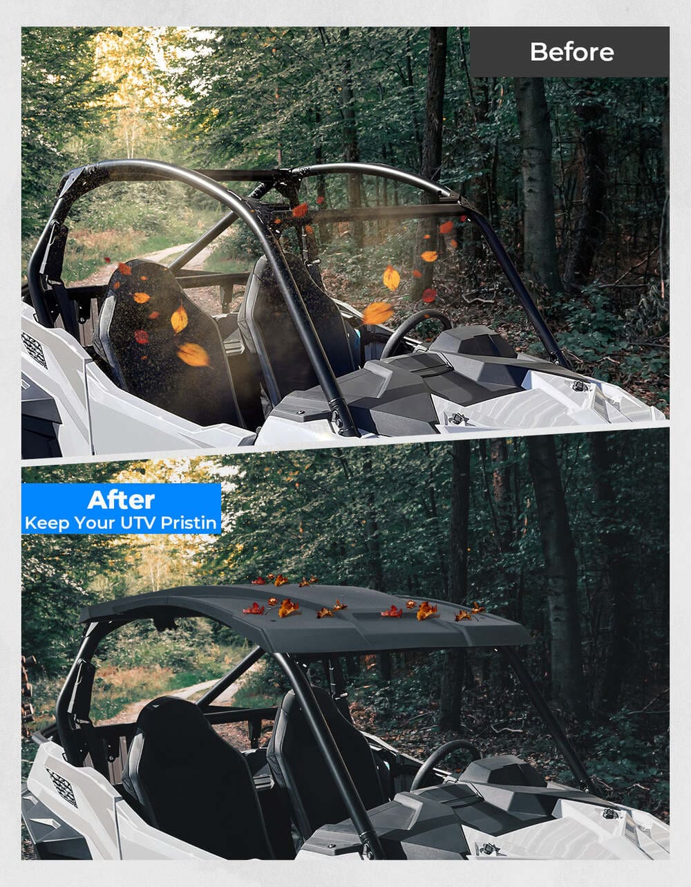 Kemimoto Polaris RZR Trail S 900 Combination Roof Top