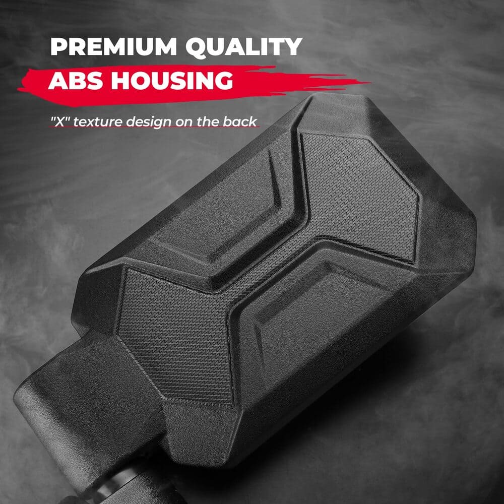 Kemimoto Polaris RZR UTV Rear Side View Mirrors 1.6"/2" - 1 Pair