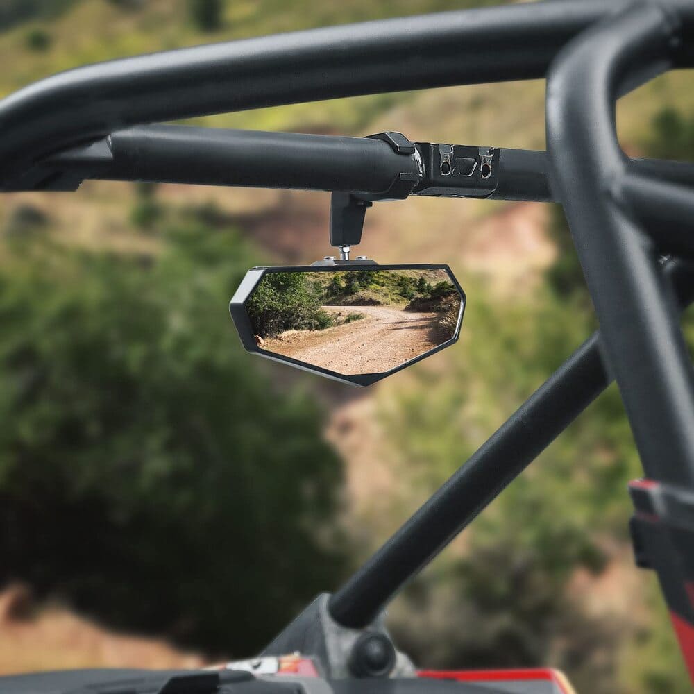 Kemimoto Polaris RZR XP 1000 1.6"-2" Roll Bar Cages UTV Rear View Mirror