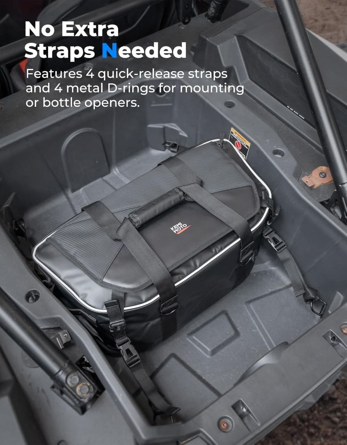 Kemimoto Polaris RZR XP 1000/ Pro XP Ice Cooler Bag - 20 Liter