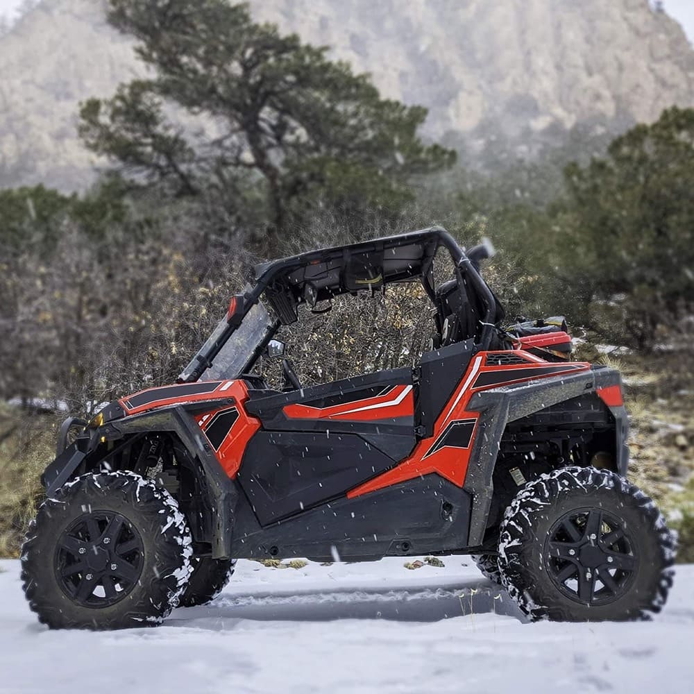 Kemimoto Polaris RZR XP 1000 60" Lower Half Door Inserts Panels - 2 Doors