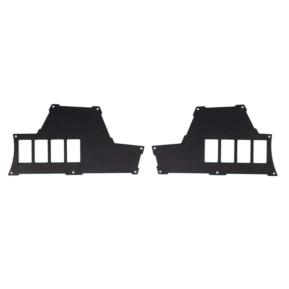 Kemimoto Polaris RZR XP 1000 8 Switch Aluminum Dash Panel - 2 Set