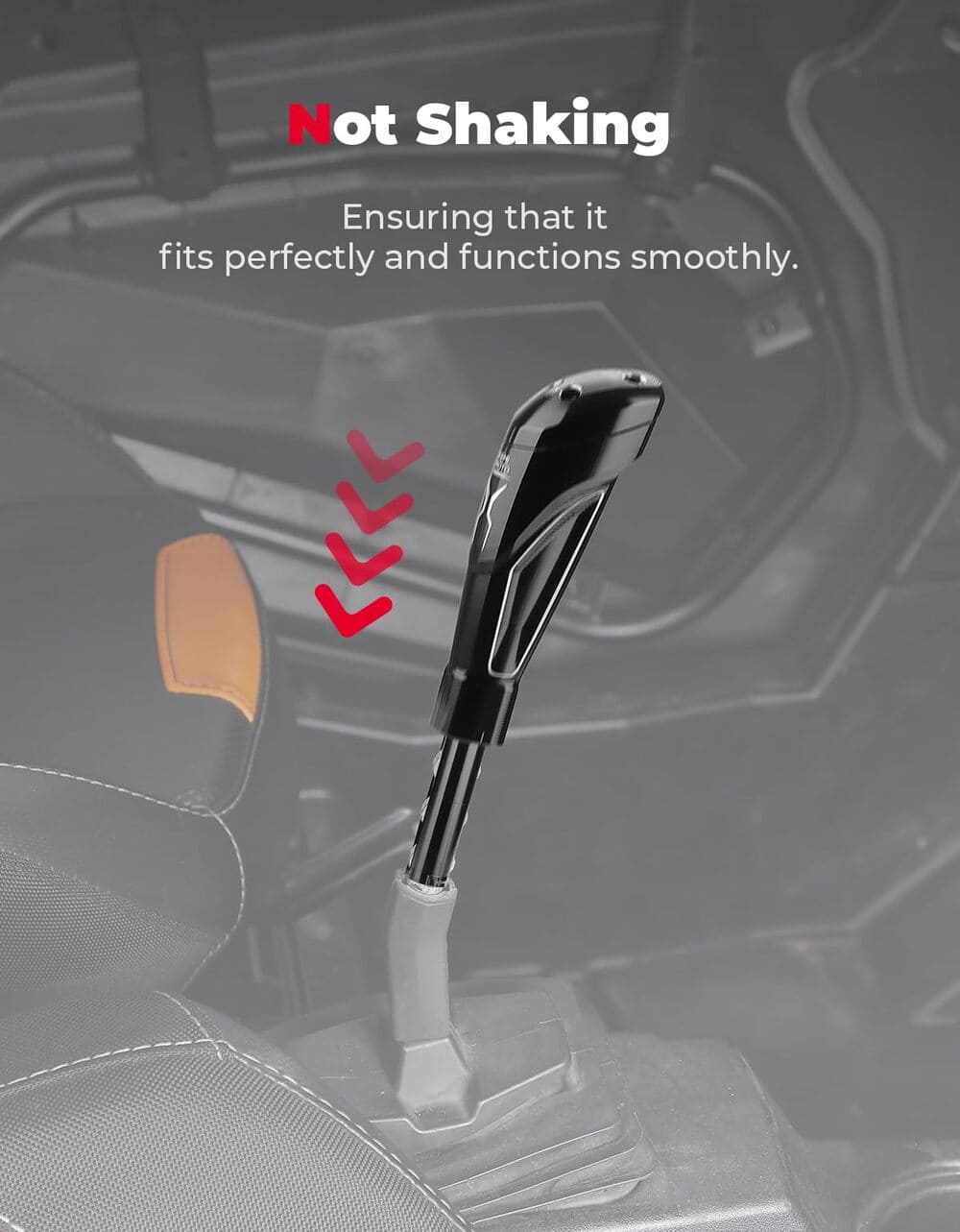 Kemimoto Polaris RZR XP 1000 Aluminum Shift Knob Grip Gear