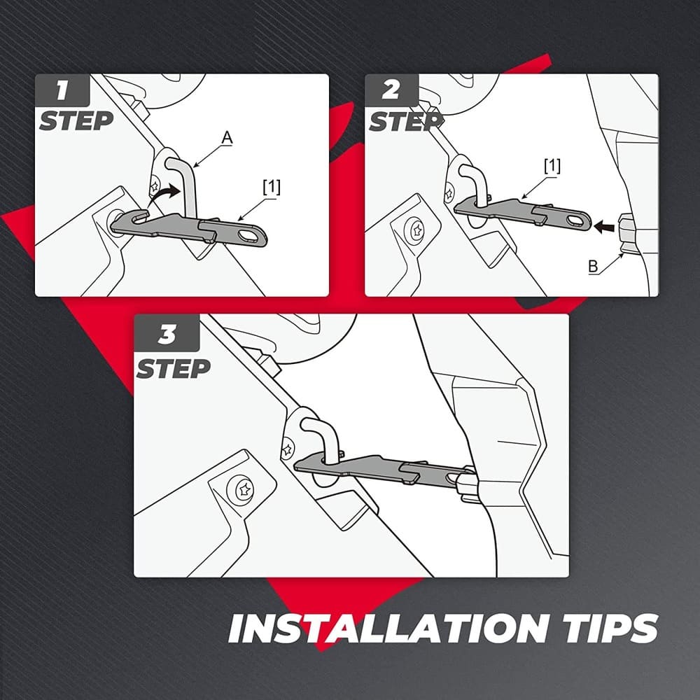 Kemimoto Polaris RZR XP 1000 Door Latches Latch - 1 Pair