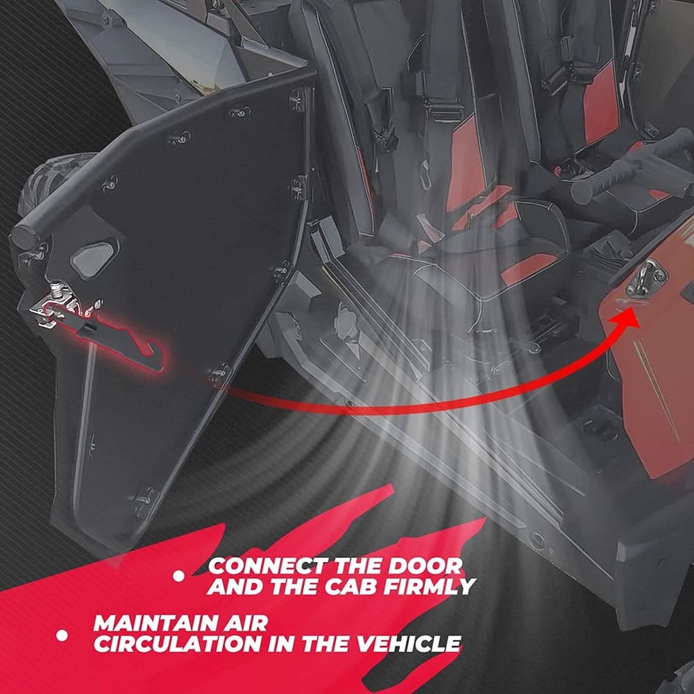 Kemimoto Polaris RZR XP 1000 Door Latches Latch - 1 Pair