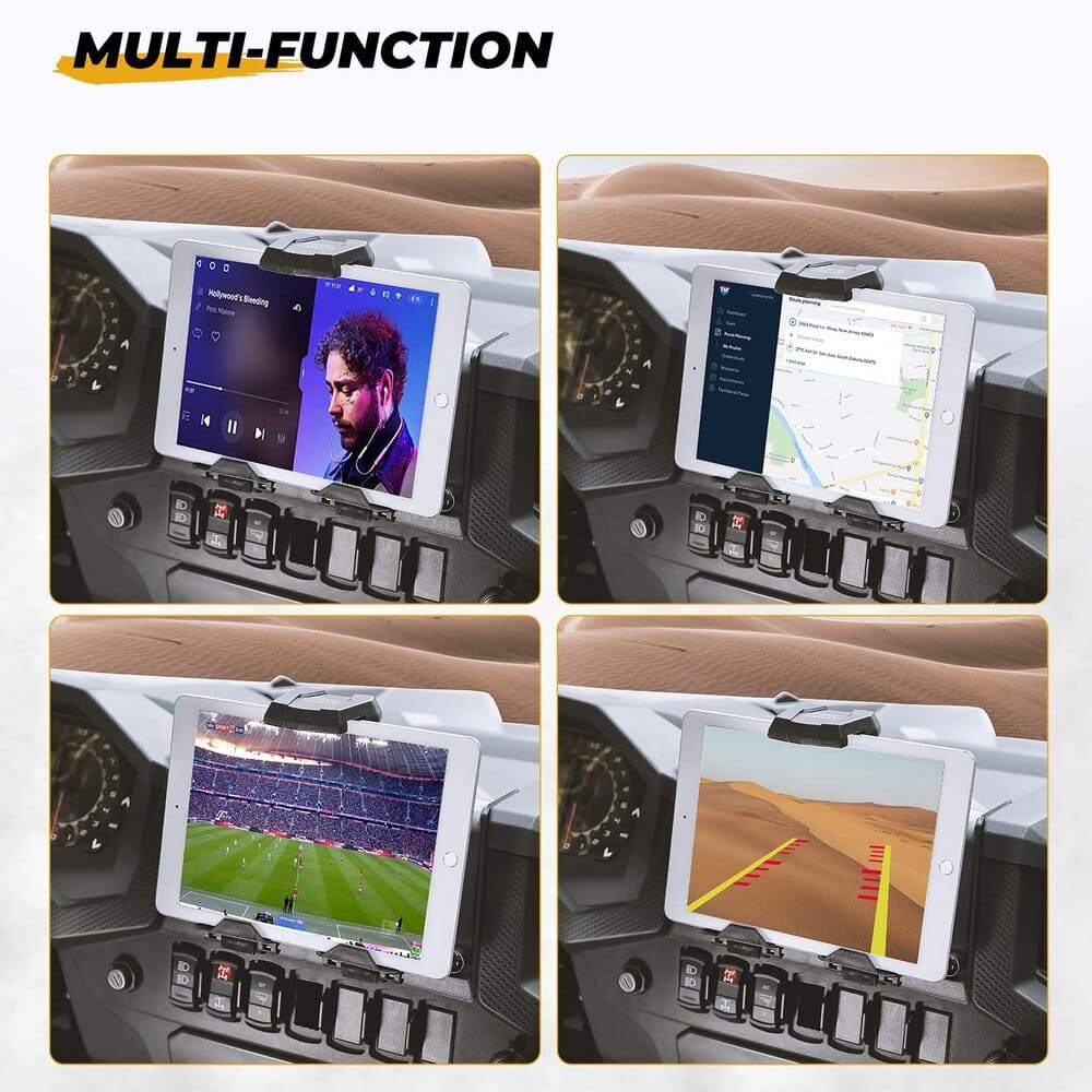 Kemimoto Polaris RZR XP 1000 Electric Device GPS Mount Storage Box