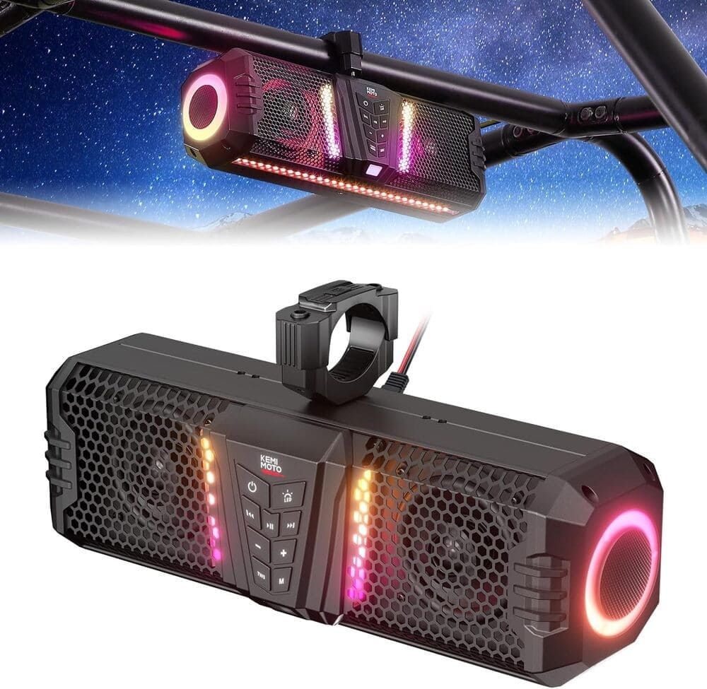 Kemimoto Polaris RZR XP 1000 Midnight Sound Bar