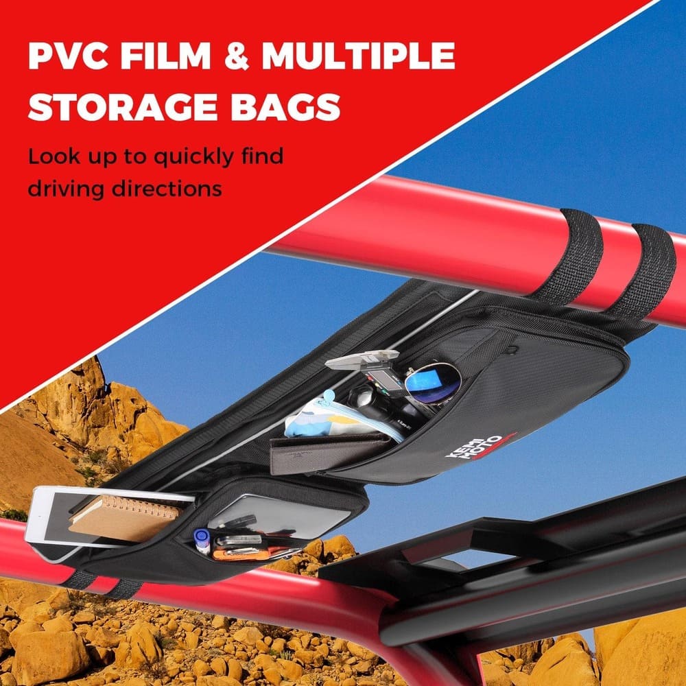 Kemimoto Polaris RZR XP 1000/ S 1000 Roof Overhead Storage Bag