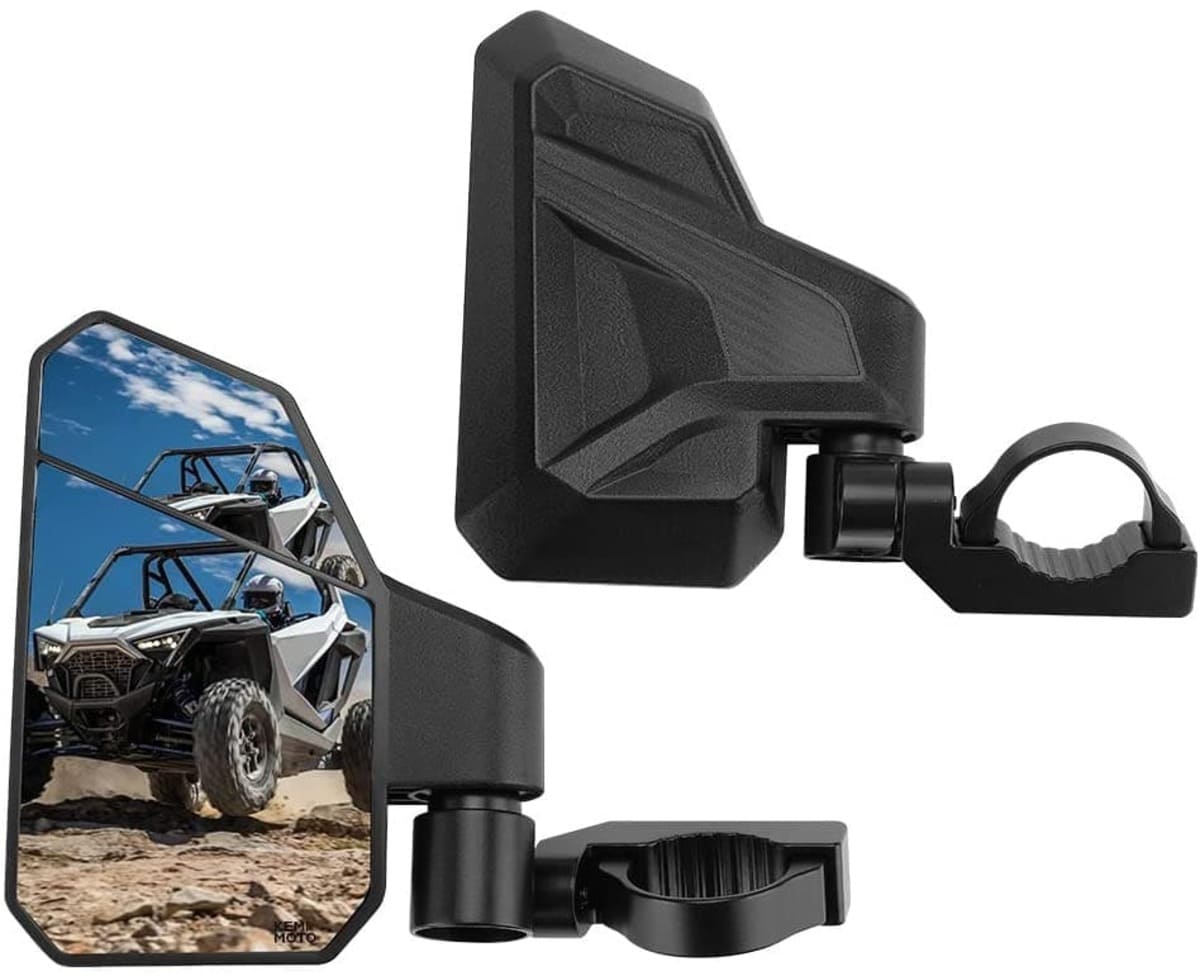 Kemimoto Polaris RZR XP 1000 1.6"-2" UTV Side Mirrors