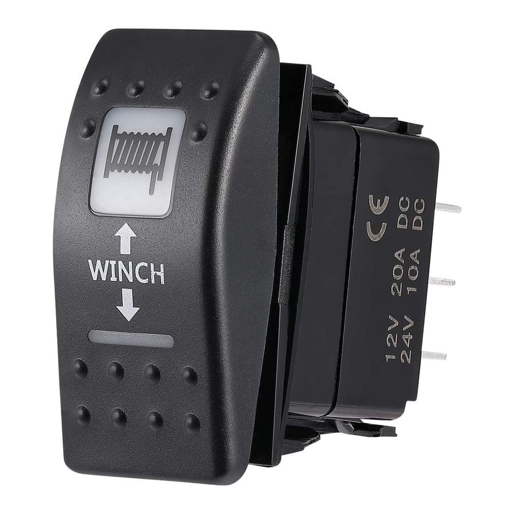 Kemimoto Polaris RZR XP 1000 Winch Rocker Switches - 7 Pin