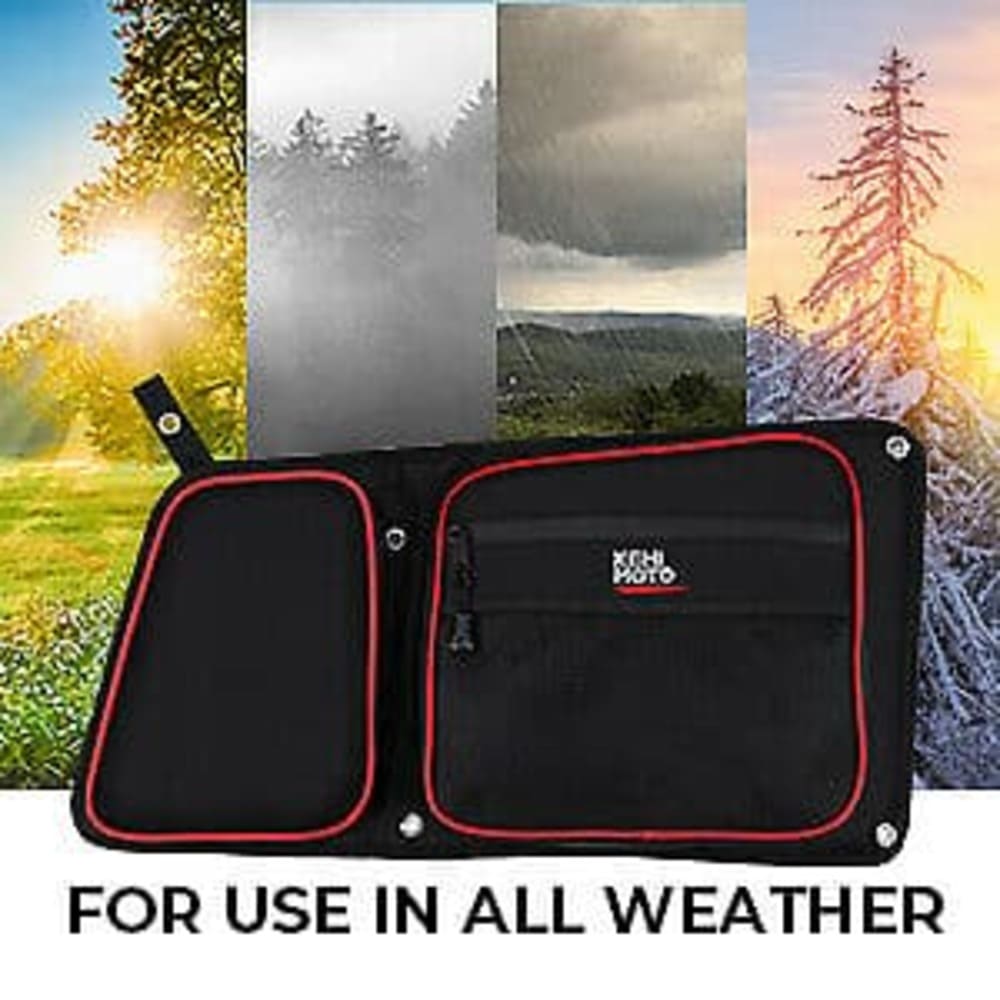 Kemimoto Polaris RZR XP 4 1000 Knee Pad Rear Side Door Bags