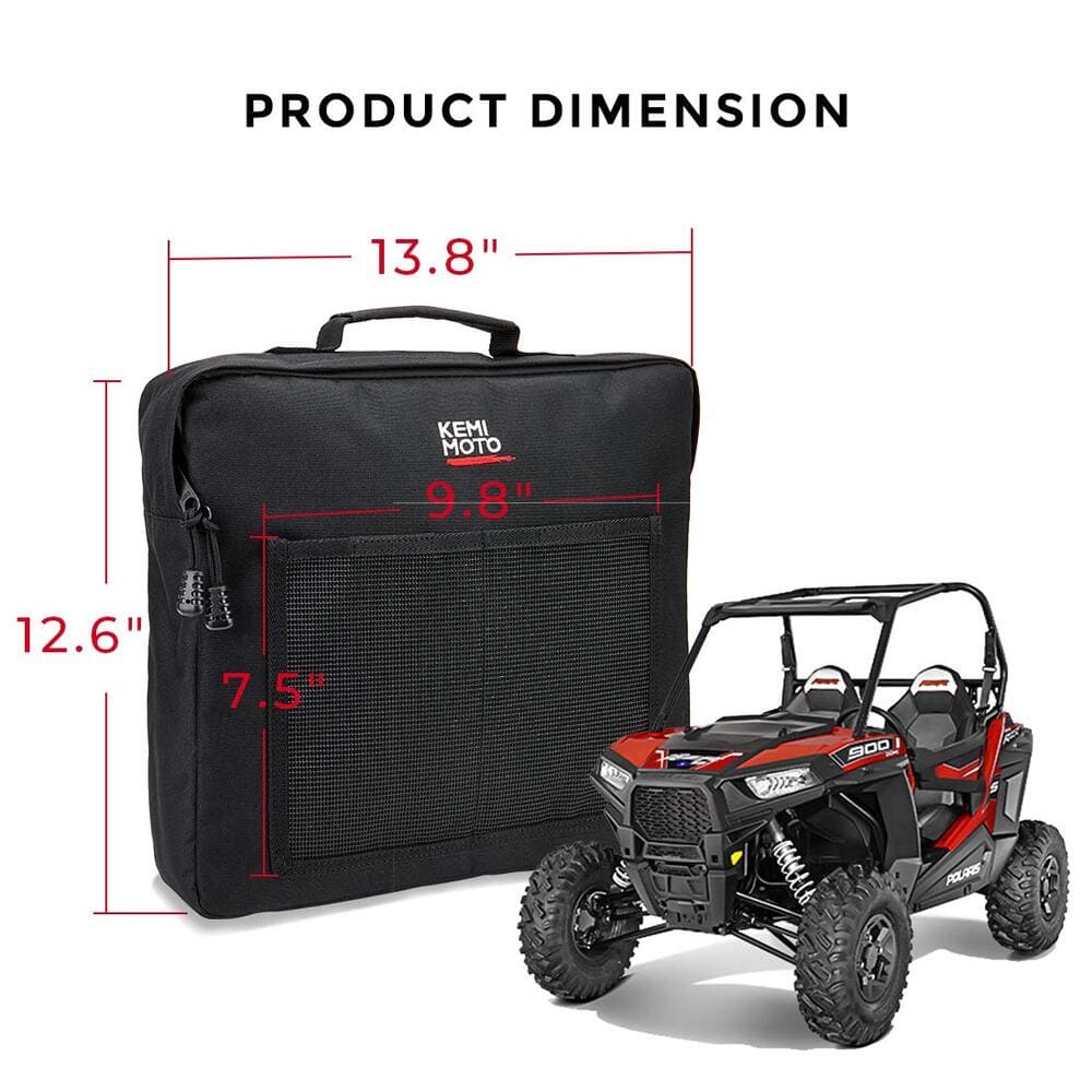 Kemimoto Polaris RZR XP 4 1000 UTV Door Storage Bags - 2 Pack