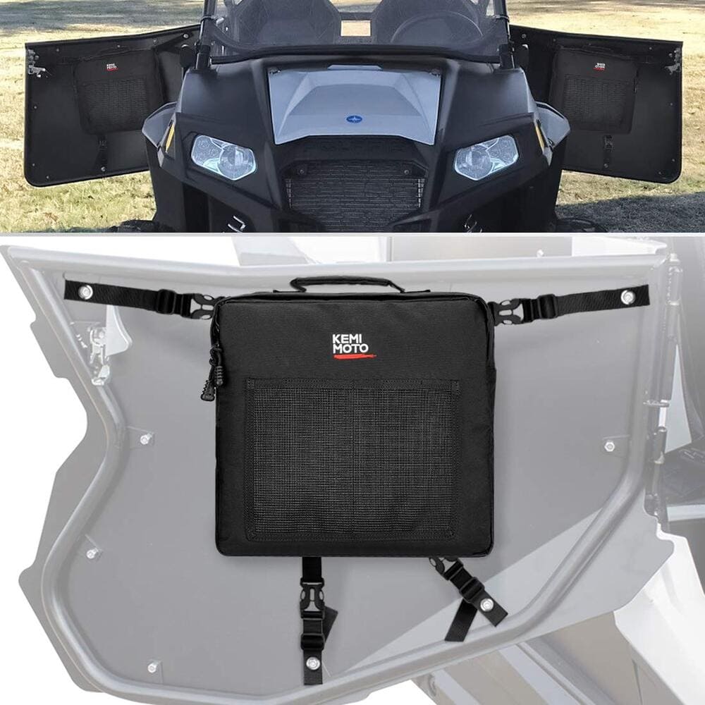 Kemimoto Polaris RZR XP 4 1000 UTV Door Storage Bags - 2 Pack