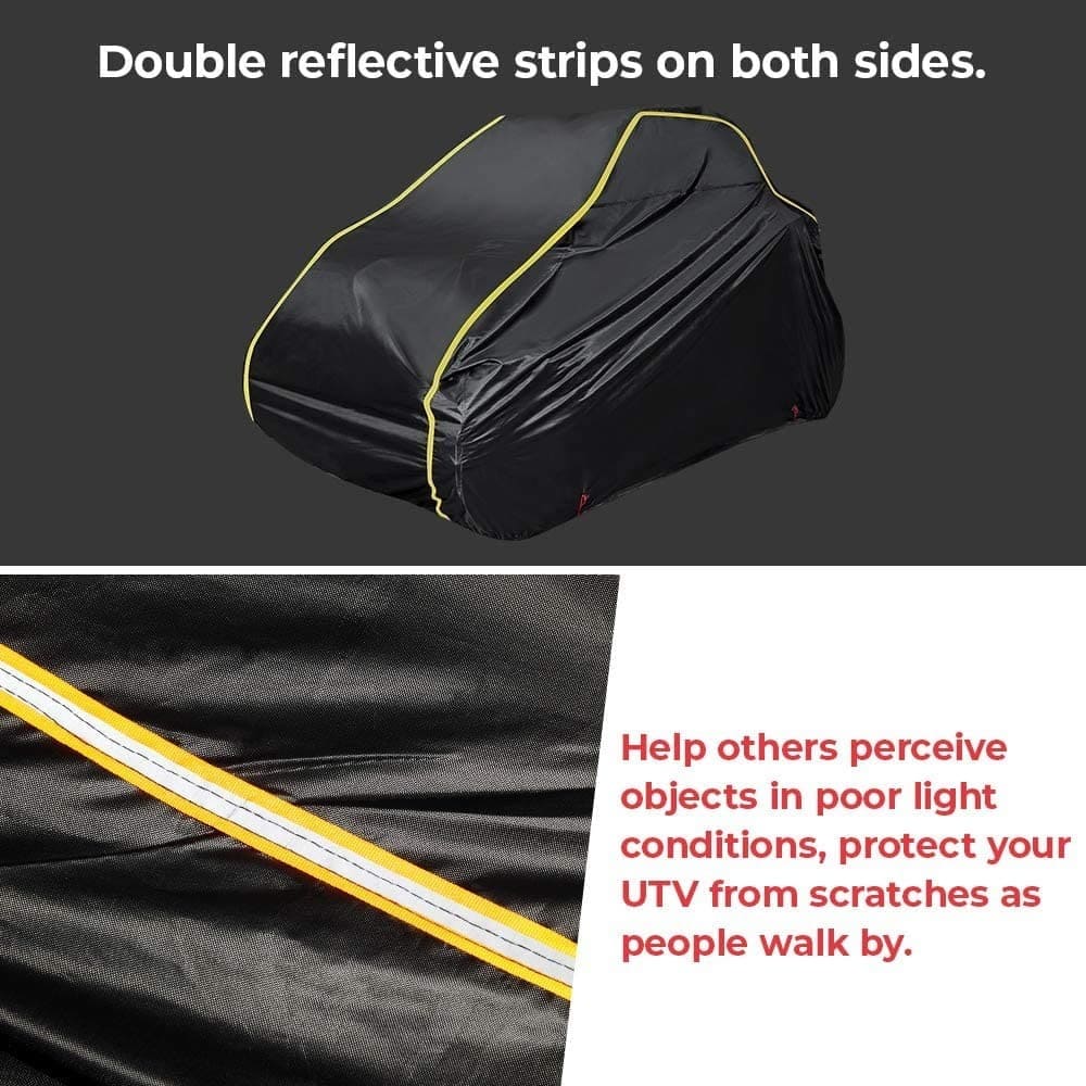 Kemimoto Polaris UTV Cover w/ Rlective Strip
