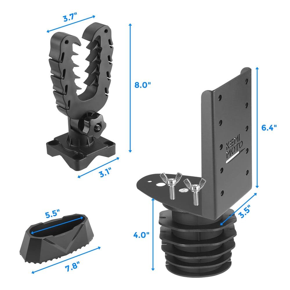Kemimoto Polaris UTV Rifle Gun Holder