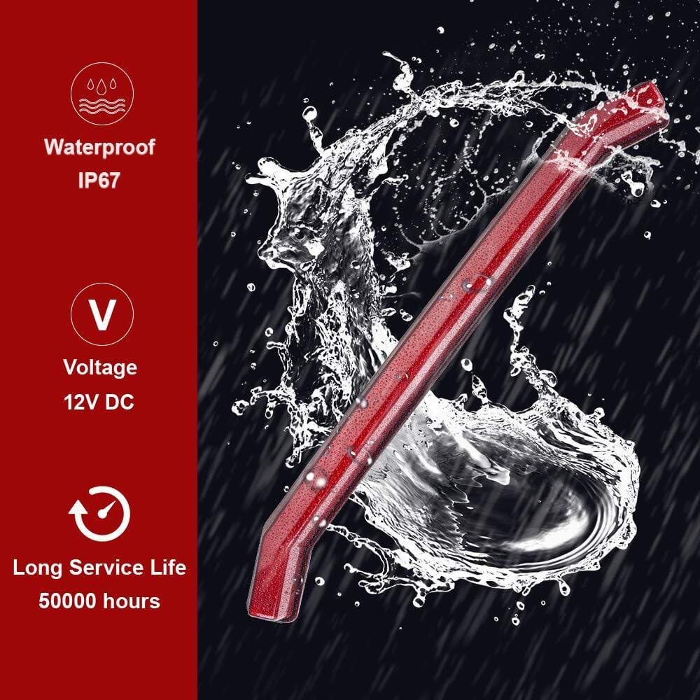 Kemimoto RZR XP Turbo UTV Center Tail Brake Light