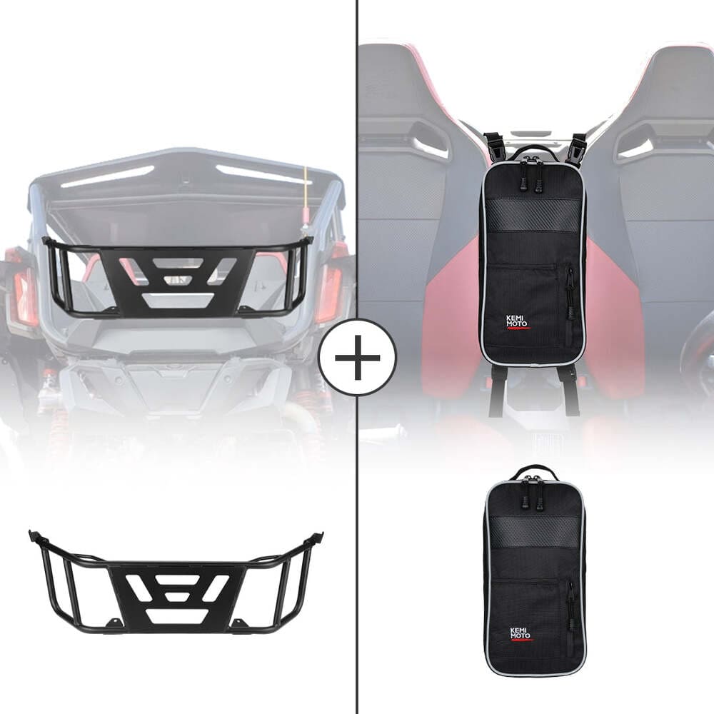 Kemimoto Honda Talon 1000X Center Storage Bag & Tailgate Extender