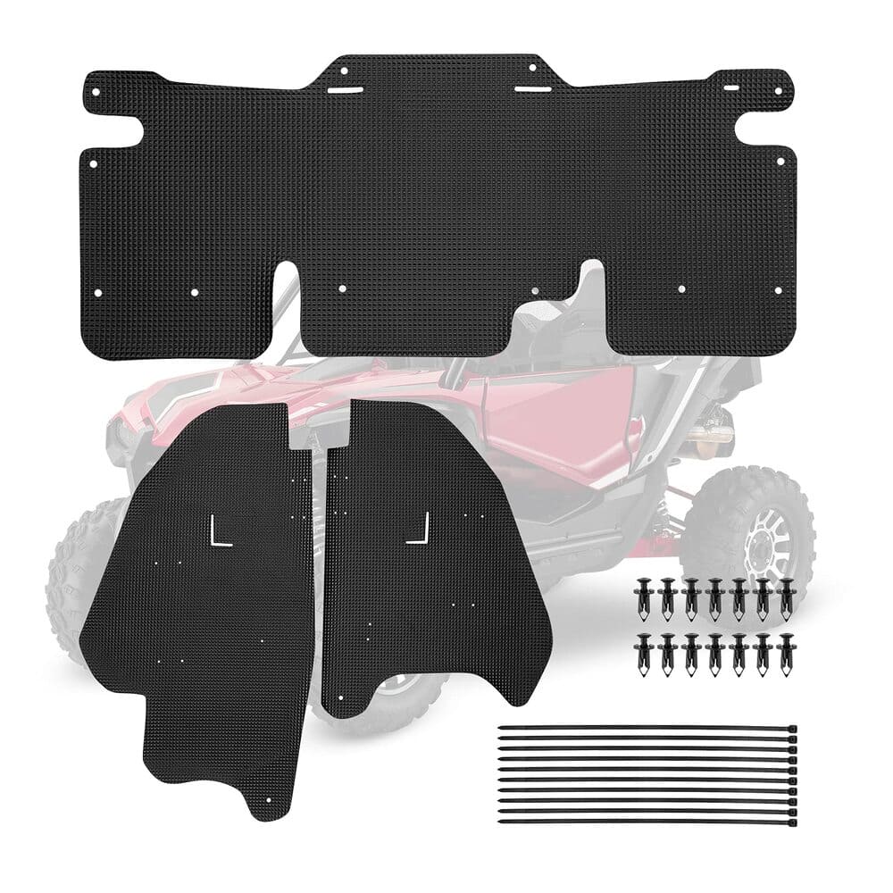Kemimoto Honda Talon 1000R Fender Flares Mud Guards Mud Flaps