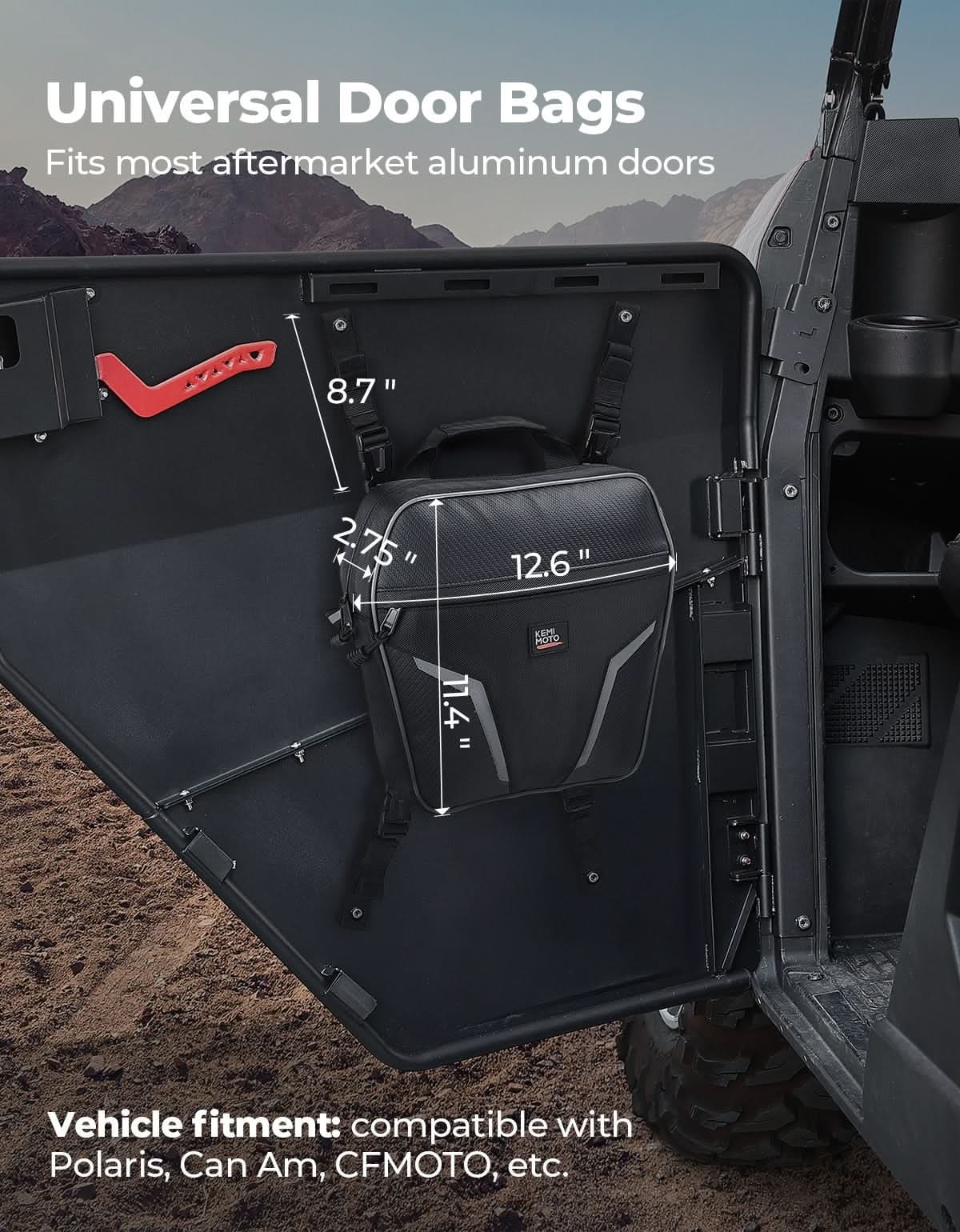 Kemimoto Universal Door Storage Bags