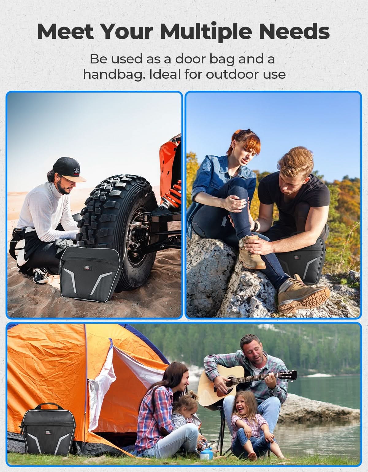 Kemimoto Universal Door Storage Bags