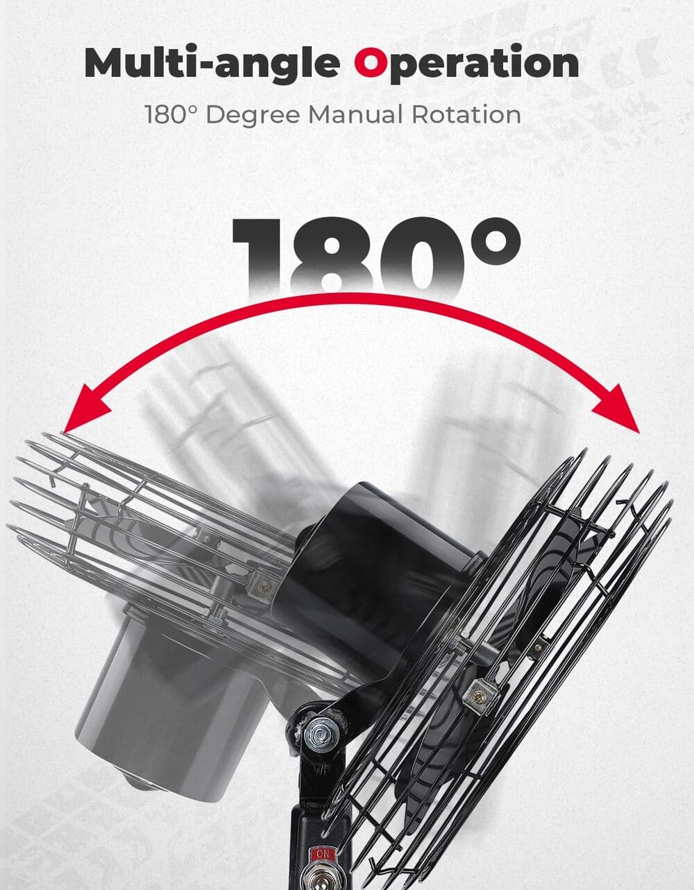 Kemimoto UTV 12V 8'' Cooling Fan