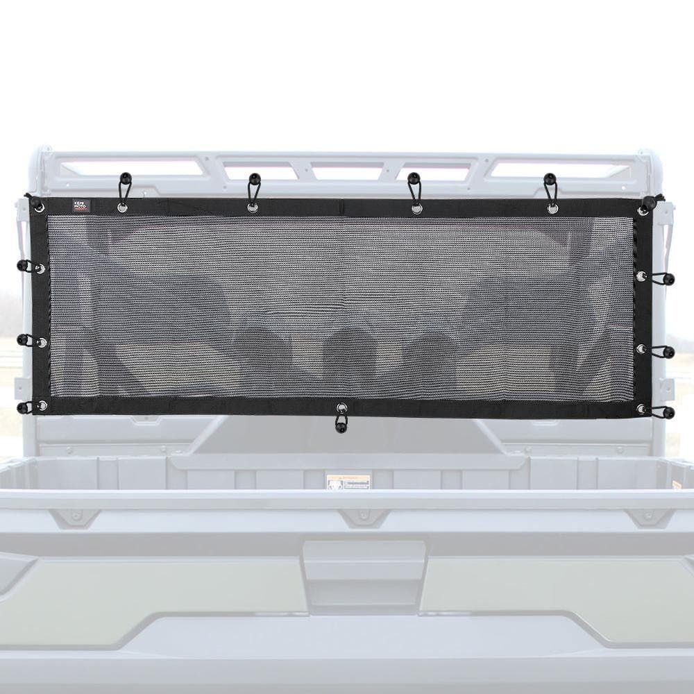 Kemimoto UTV '17-'24 Polaris Ranger XP 1000 Soft Rear Window Net Mesh Sun UV Protection