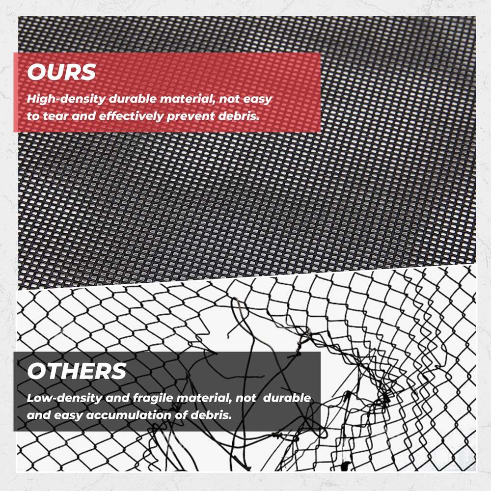 Kemimoto UTV '17-'24 Polaris Ranger XP 1000 Soft Rear Window Net Mesh Sun UV Protection