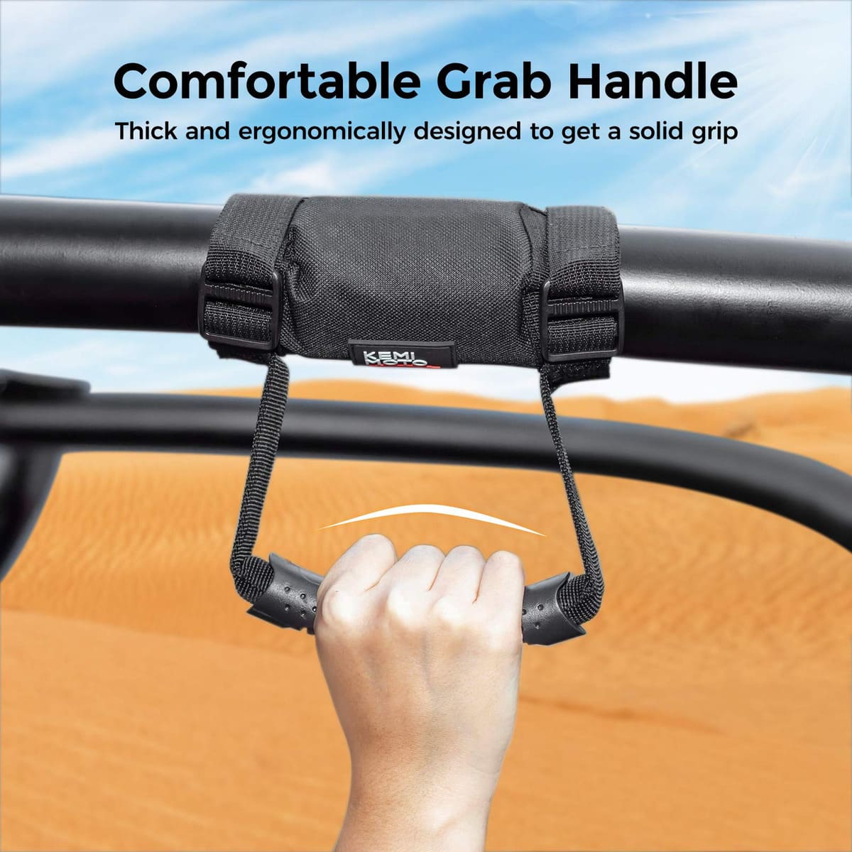 Kemimoto UTV Grab Handles Grip -2 Pack