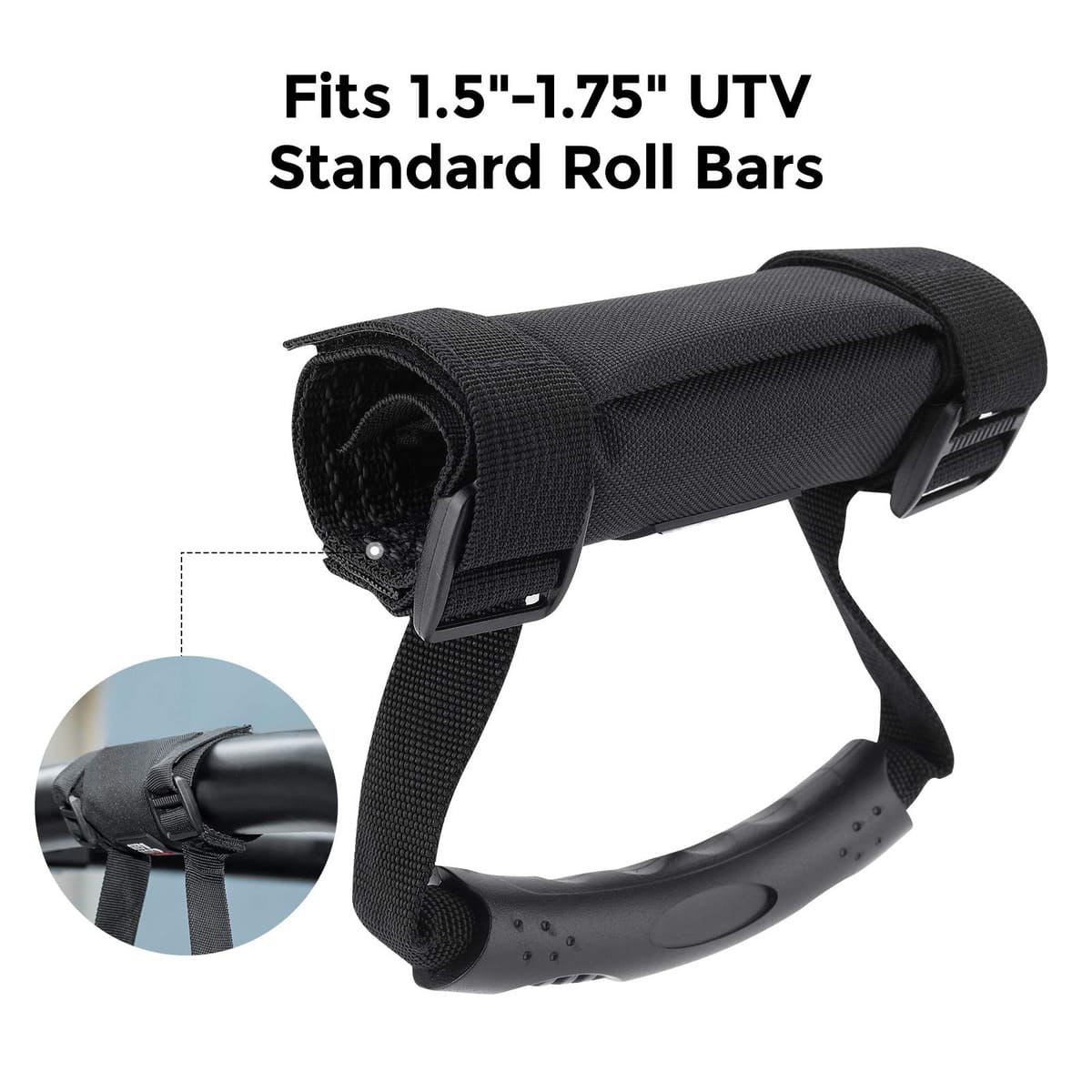 Kemimoto UTV Grab Handles Grip -2 Pack