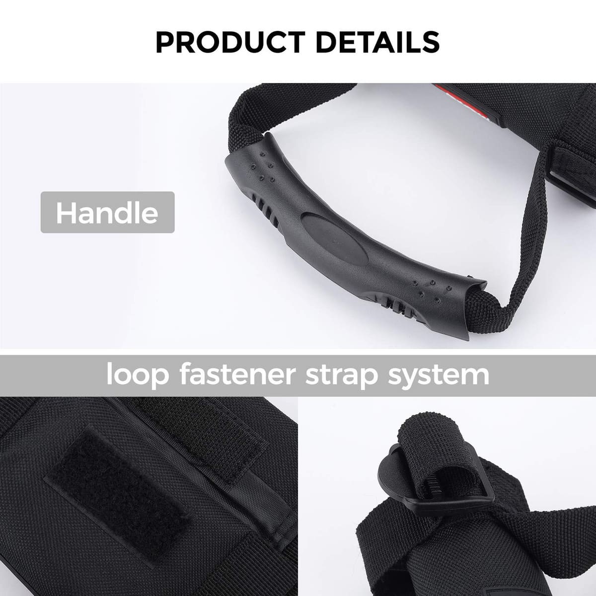 Kemimoto UTV Grab Handles Grip -2 Pack