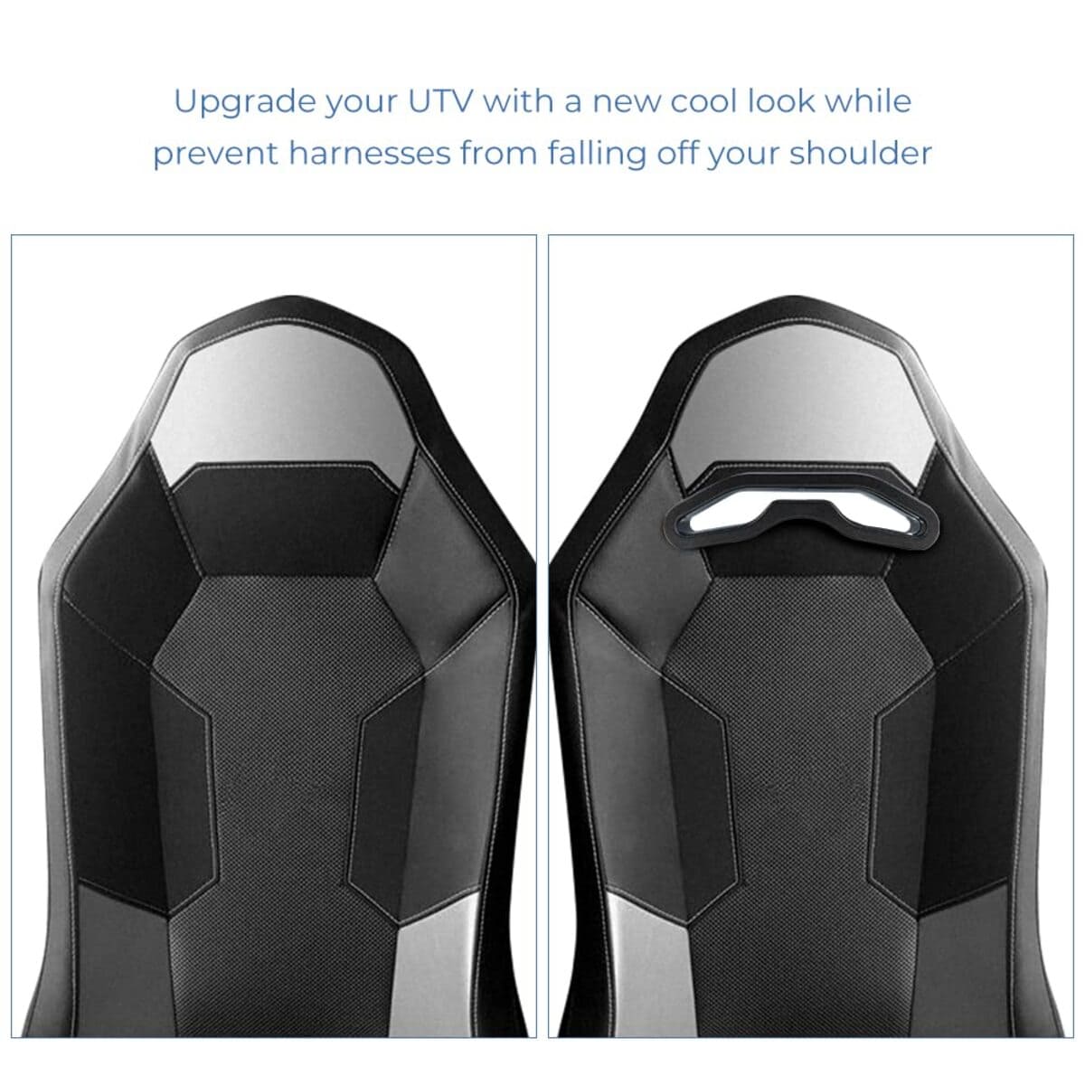 Kemimoto '16-'24 Polaris General 1000 UTV Pass Through Bezels - 4 Packs