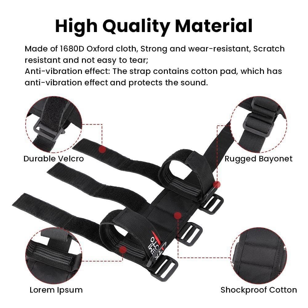 Kemimoto UTV Speaker Mount 1.5"/2.25" Roll Bar