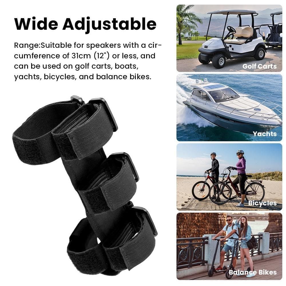 Kemimoto UTV Speaker Mount 1.5"/2.25" Roll Bar