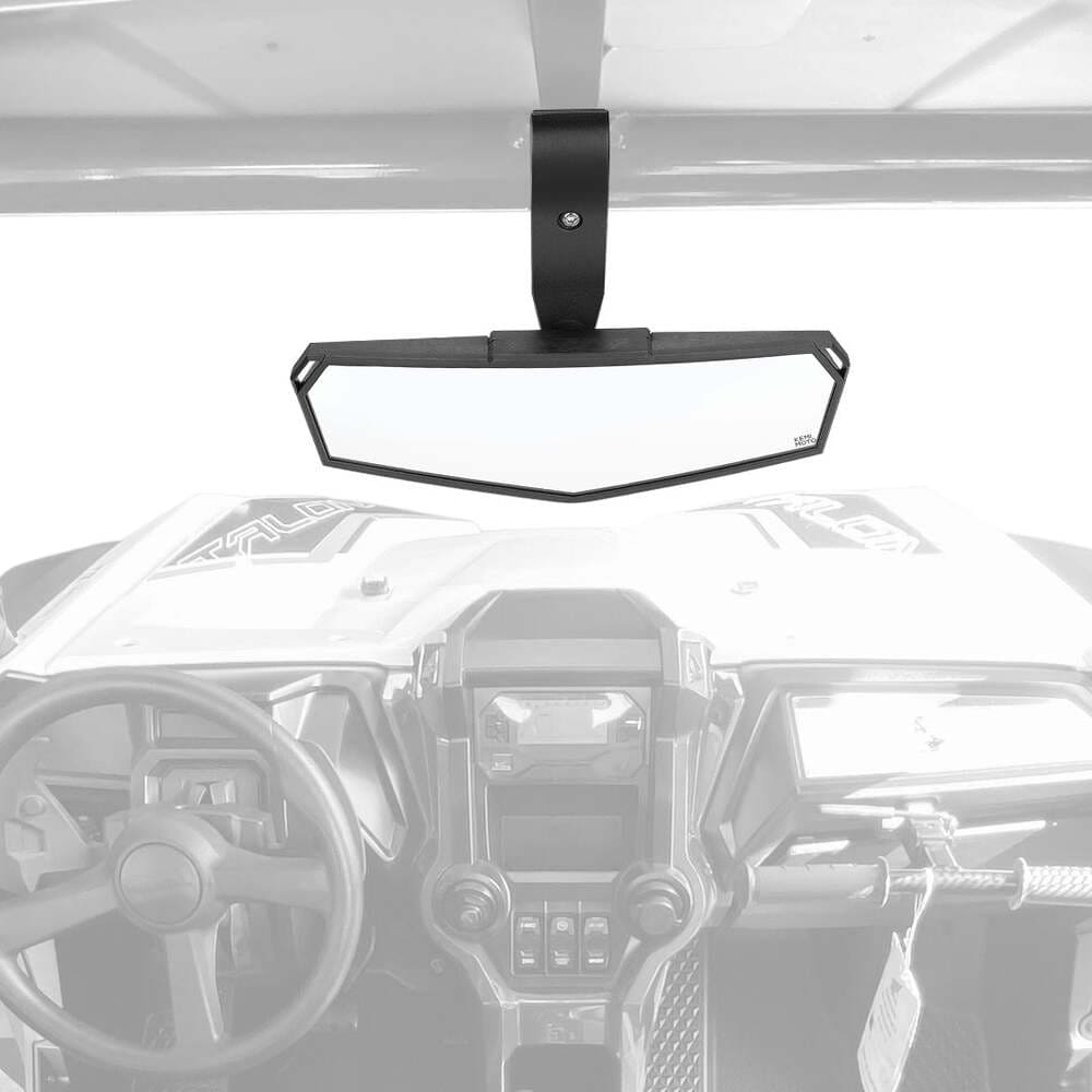 Kemimoto UTV Upgraded 1.75"-2" Crossbar Convex Mirror