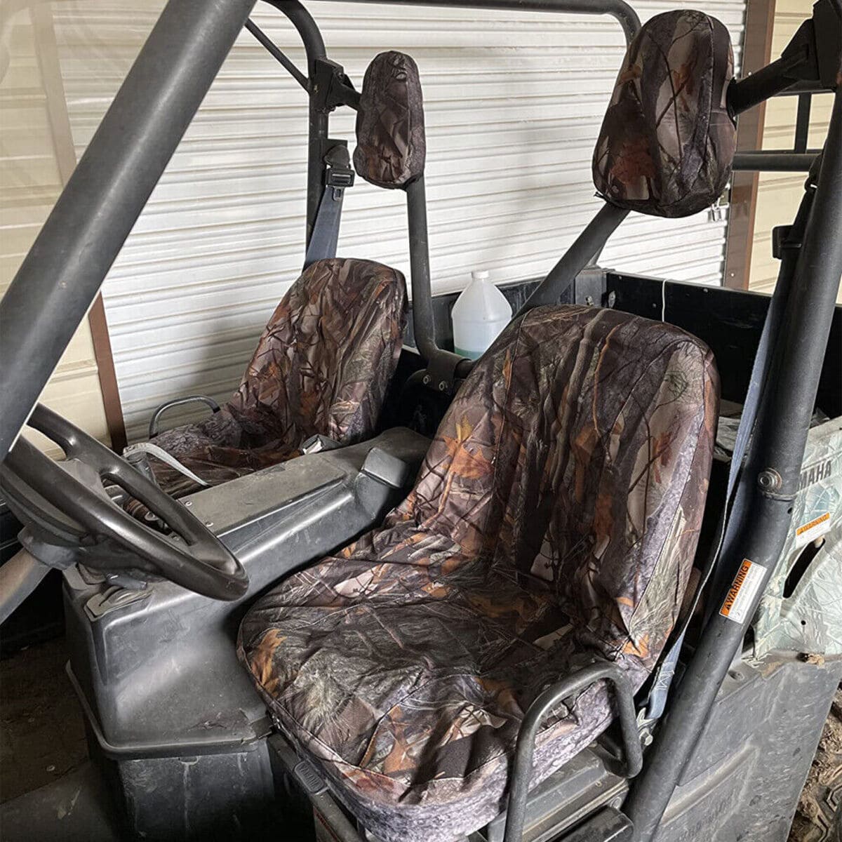 Kemimoto Yamaha Rhino 450 UTV Heavy Duty Camo Dust Seat Covers