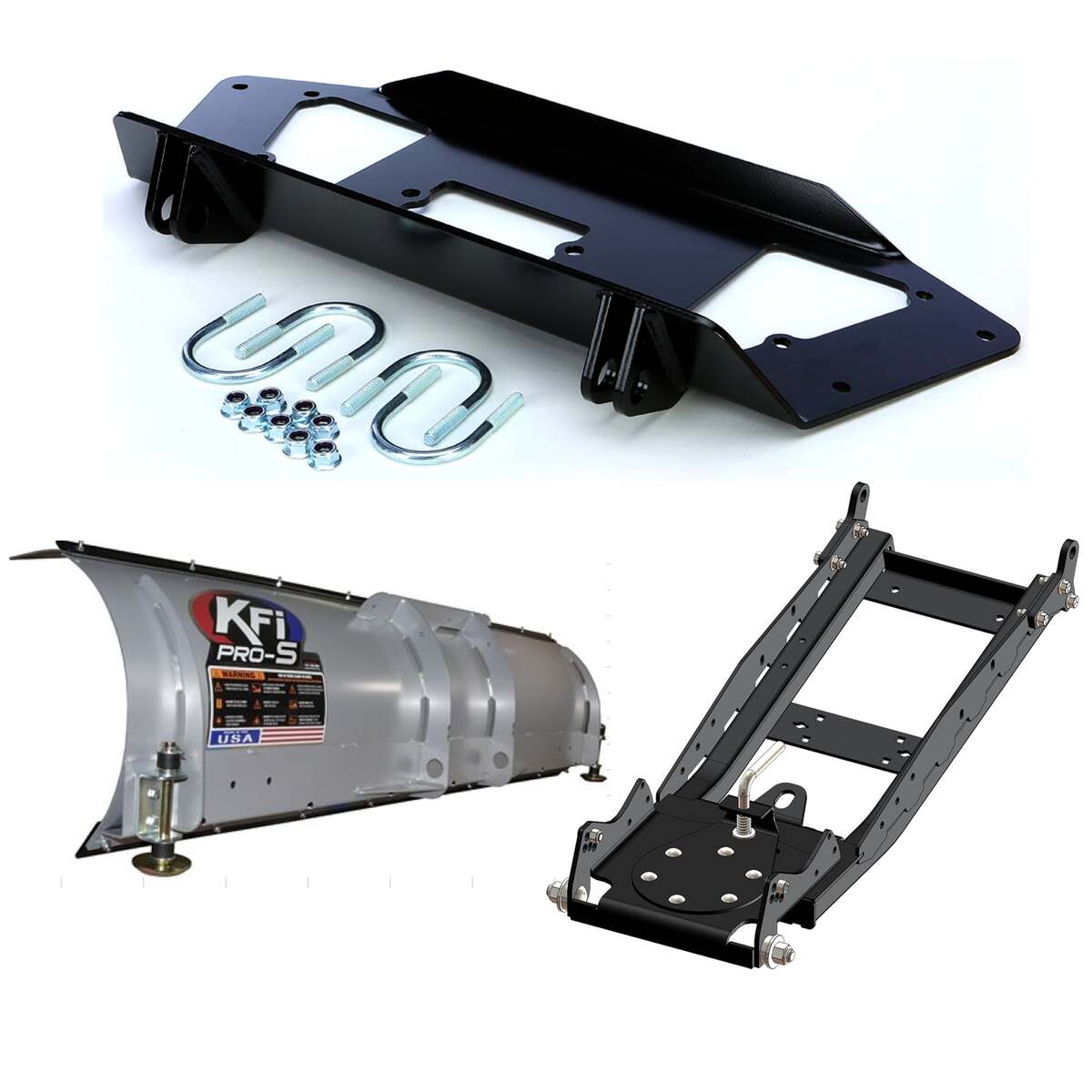 KFI '01-'08 Kawasaki Mule UTV Snow Plow Kit