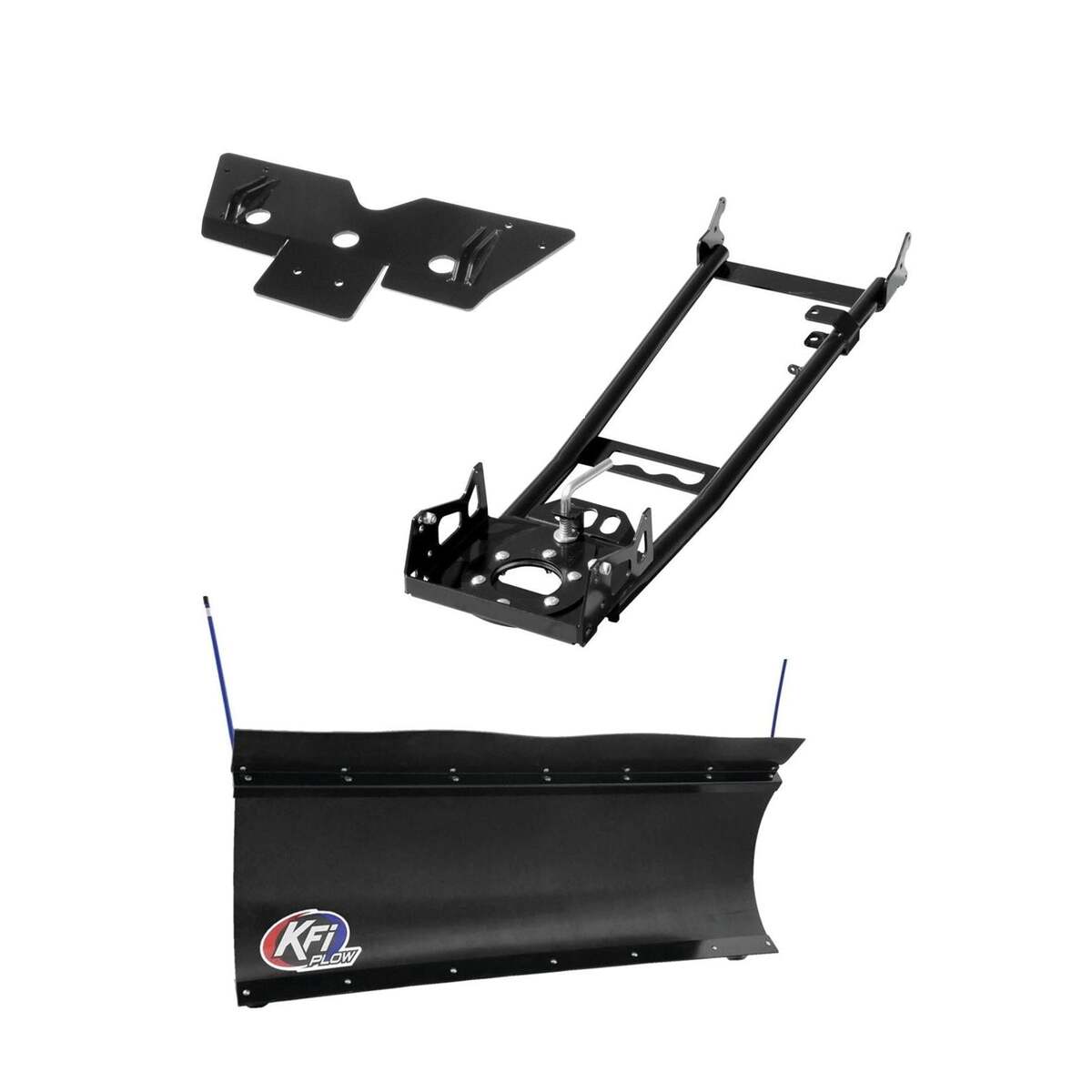 KFI '08-'22 Polaris RZR UTV Snow Plow Kit - 105854-7835