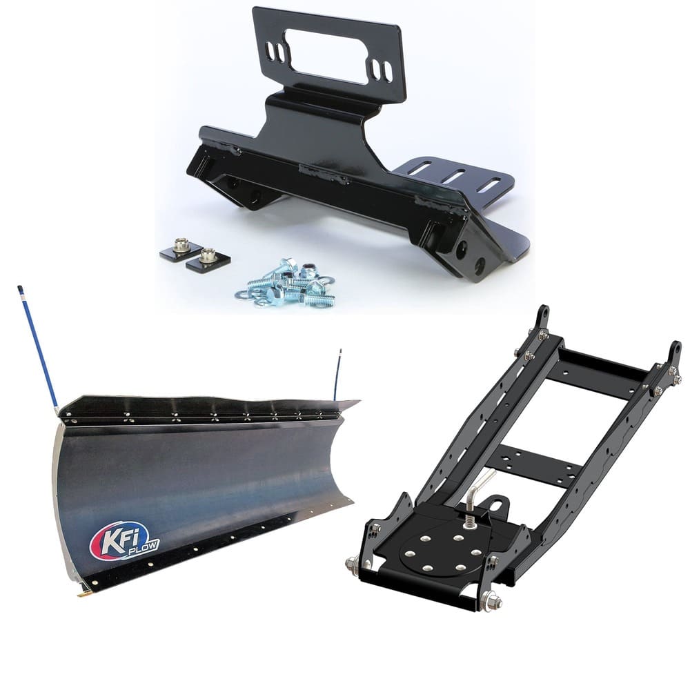 KFI '08-'22 Polaris RZR UTV Snow Plow Kit - 106300