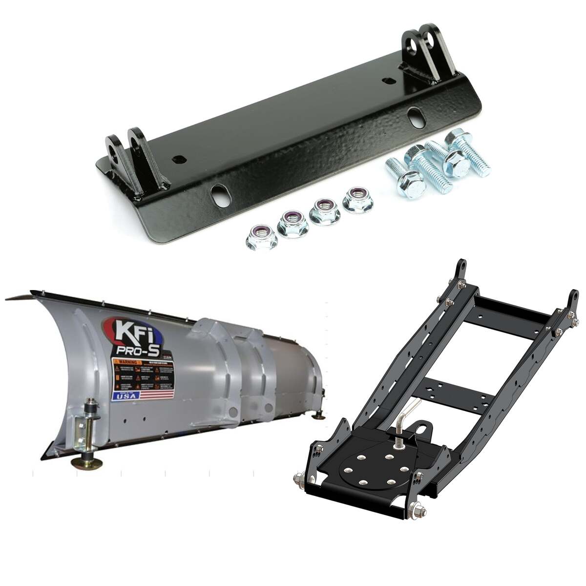 KFI '10-'26 John Deere Gator UTV Snow Plow Kit - 105455