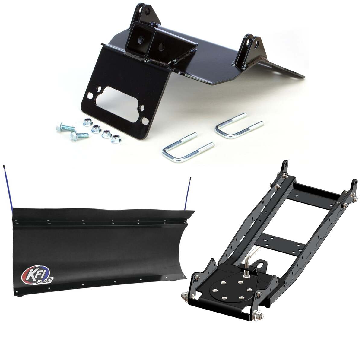KFI '16-'19 Yamaha Wolverine UTV Snow Plow Kit - 105695