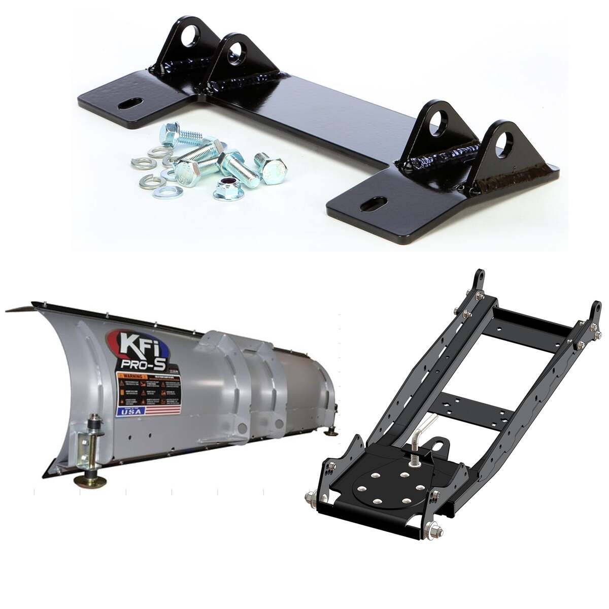KFI '16-'25 Honda Pioneer UTV Snow Plow Kit - 105740