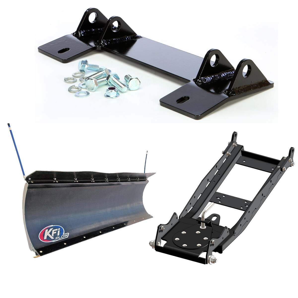 KFI '16-'25 Honda Pioneer UTV Snow Plow Kit - 105740