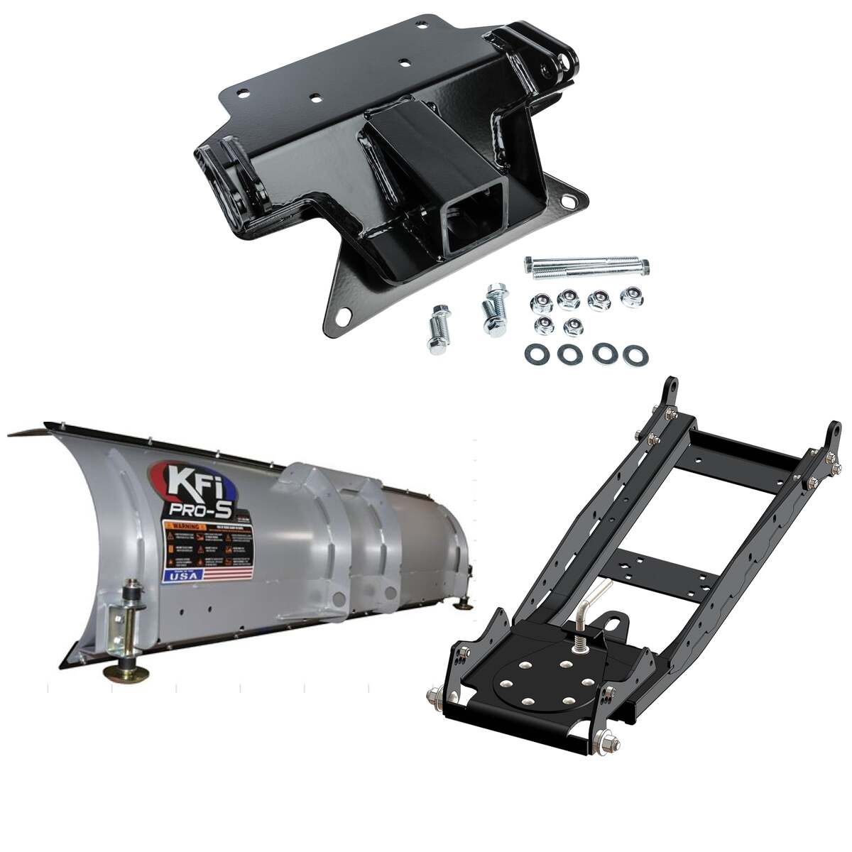KFI '18-'26 Can-Am UTV Snow Plow Kit - 106300