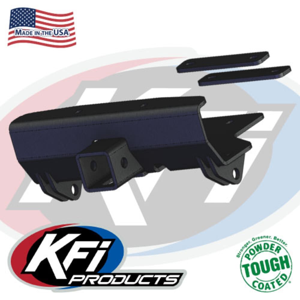 KFI '19-'24 Kawasaki Mule Pro MX Front Lower Plow Mount & 2" Receiver