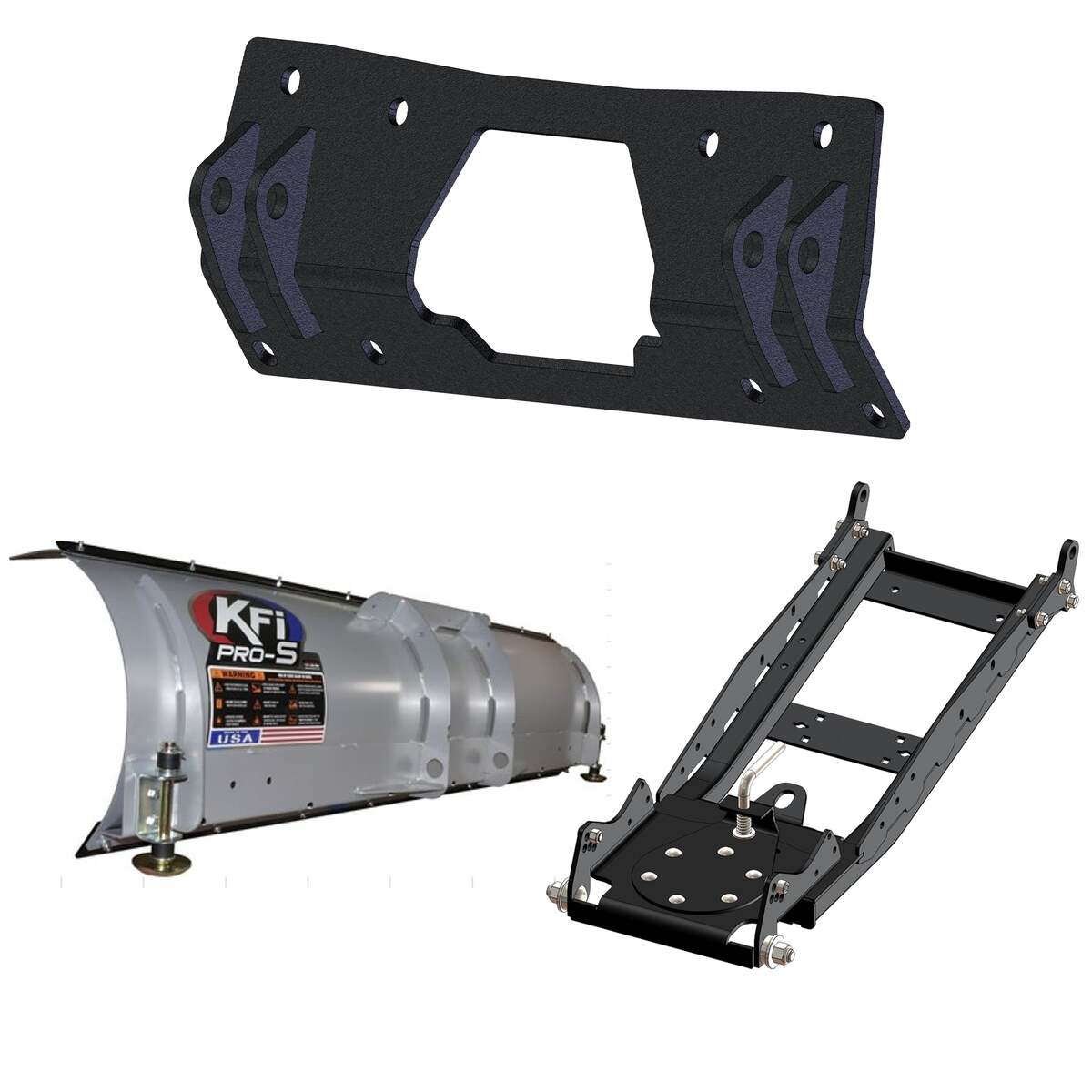 KFI '22-'26 Polaris Ranger UTV Snow Plow Kit - 106300