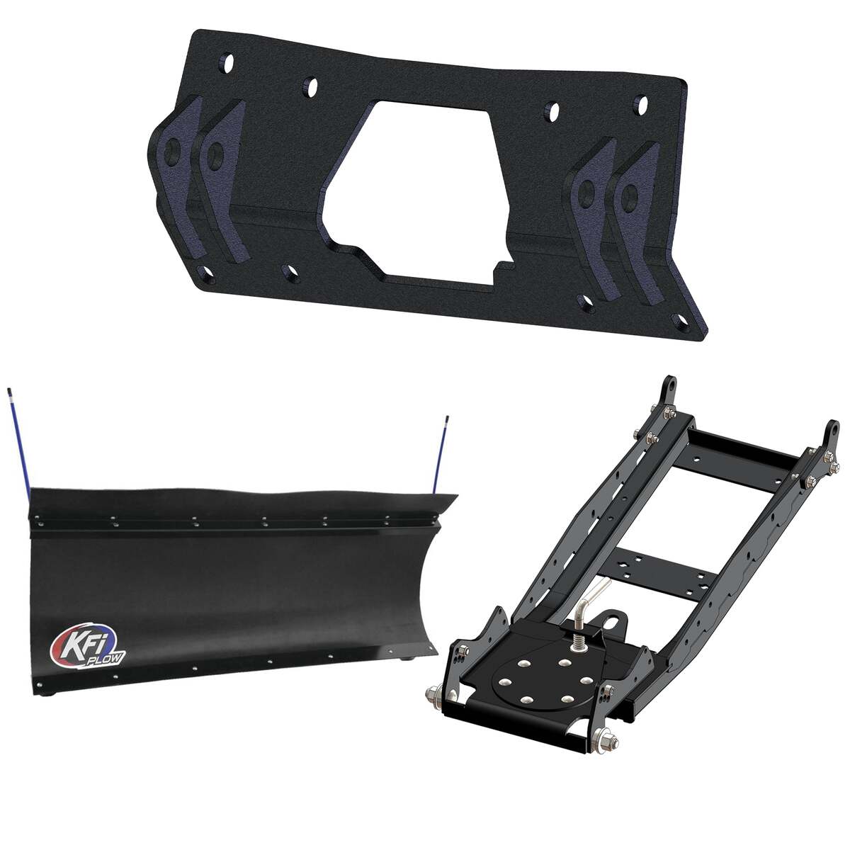KFI '22-'26 Polaris Ranger UTV Snow Plow Kit - 106300