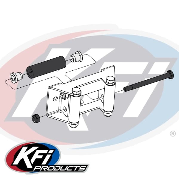 KFI Aluminum Horizontal Roller Fairlead Replacement - Standard Width